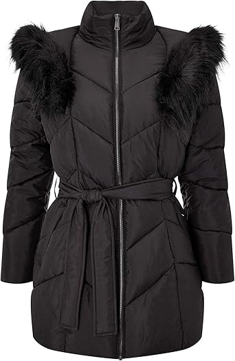 wallis pleated coat