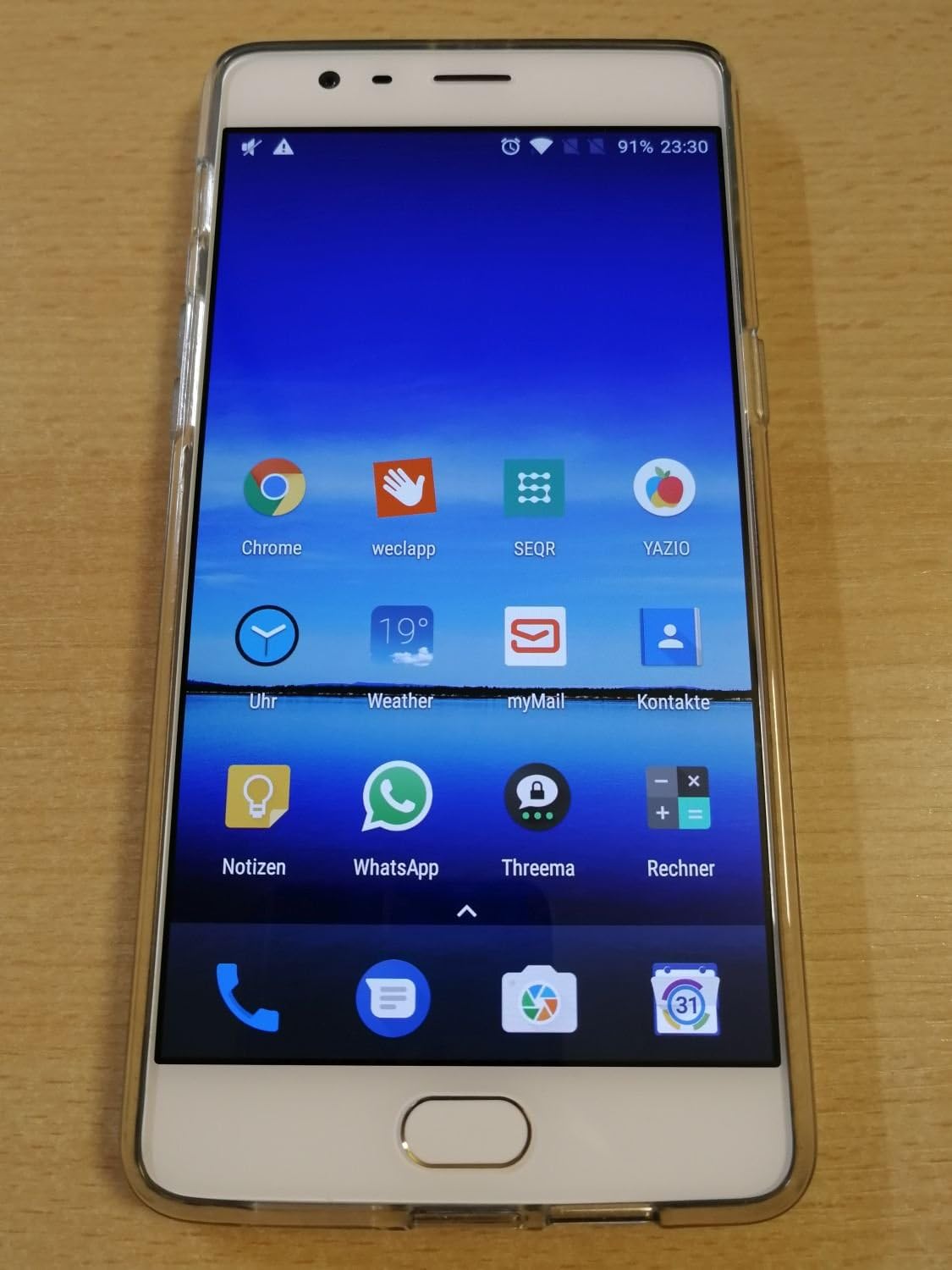 OnePlus Three 3 64gb Graphite Factory Unlocked International Version GSM no Warranty (Gold)