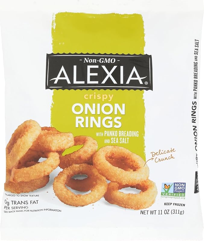 Alexia, Foods Onion Rings with Sea Salt, 11 Ounce