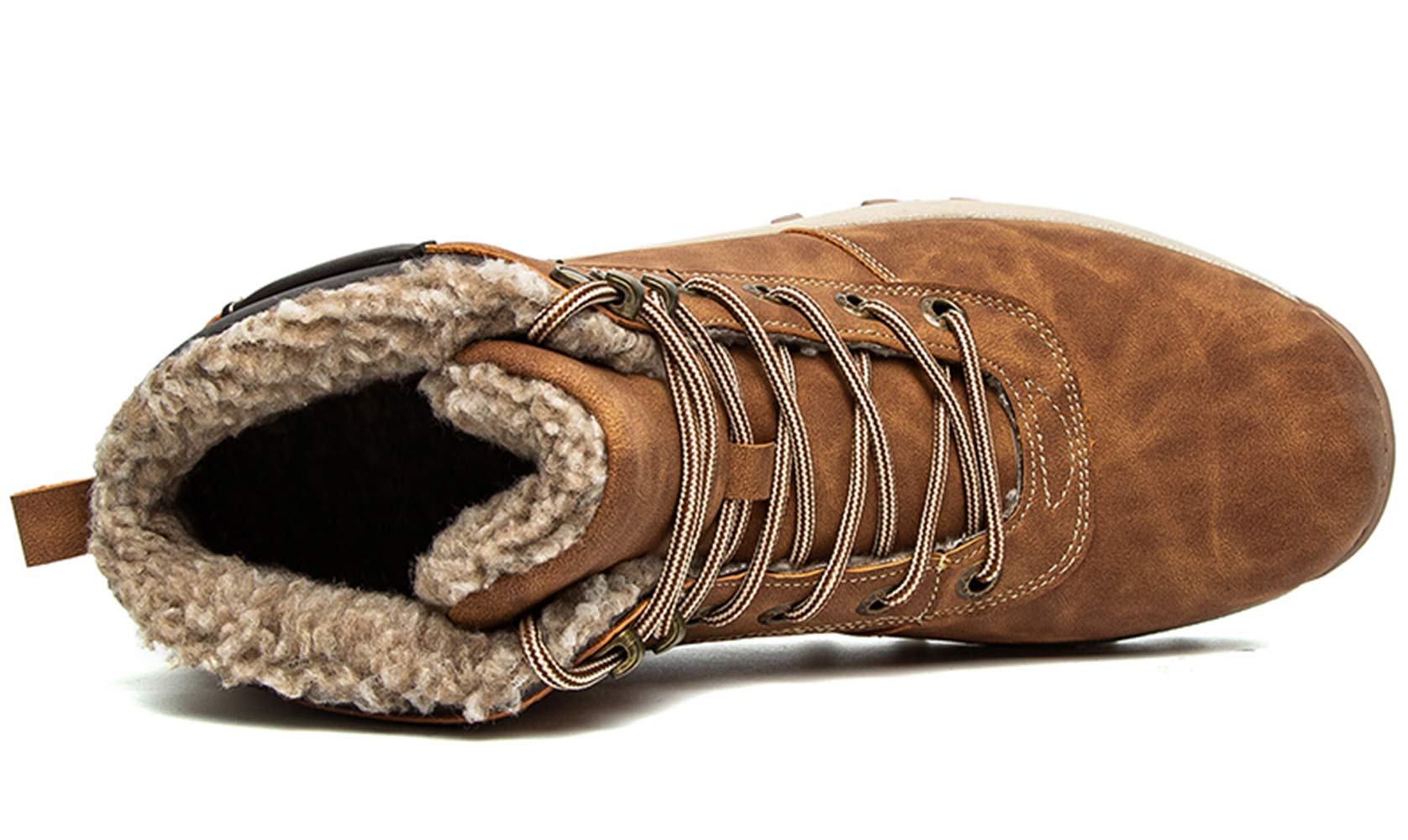 Scarpe da Trekking Uomo Resistente All'acqua All'aperto Sportive Escursionismo Confortevole Allineato Calda Antiscivolo Leggero Casuale Stivali Invernali
