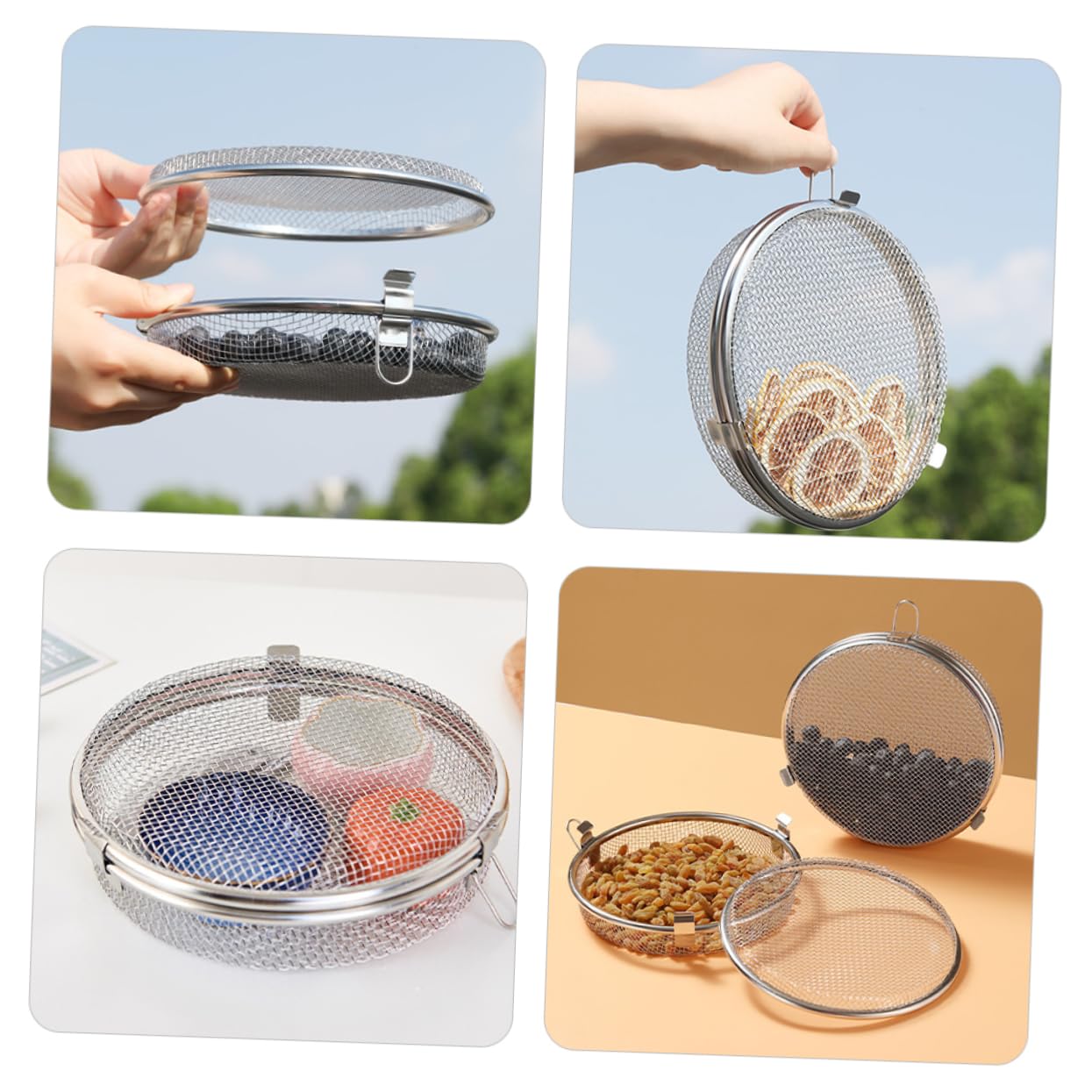 PRETYZOOM 5piezas Cesta De Almacenamiento Para Lavavajillas Inoxidable De Para Utensilios De Cocina Accesorio Práctico Para Organizar Cubiertos y