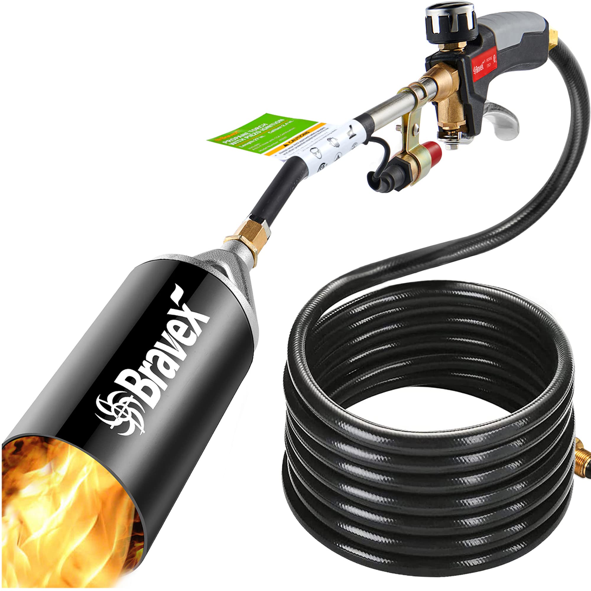 Propane Torch Weed Burner With 10ft Hose cCSAus Certified Weed Torch 