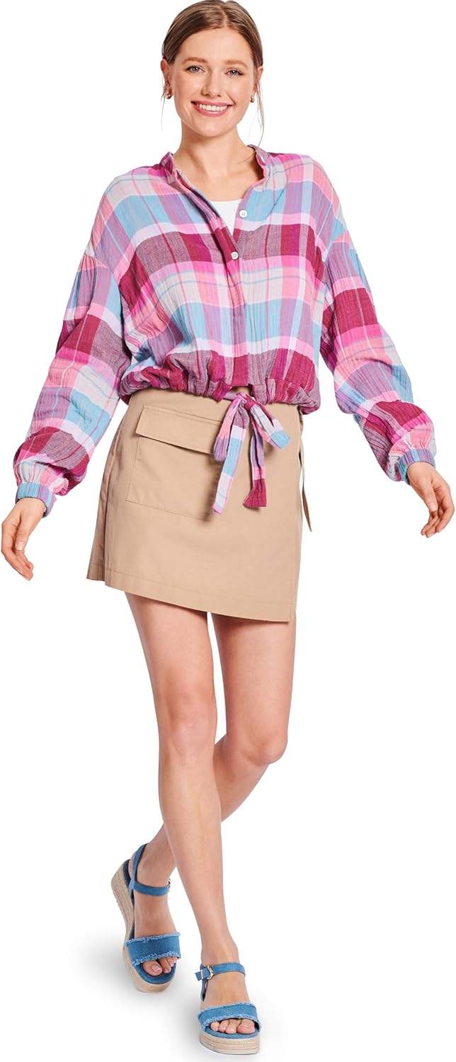Burda Top Sewing Pattern, Multicolor