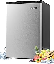 KUPPET Mini Refrigerator Compact Refrigerator-Small Drink Food Storage Machine for Dorm, Garage, Camper, Basement or Offic...