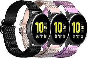 3 Pack Compatible with SWGOTA S61 Smartwatch Bands: Nylon Stretchy Sport Wristbands for SWGOTA S61