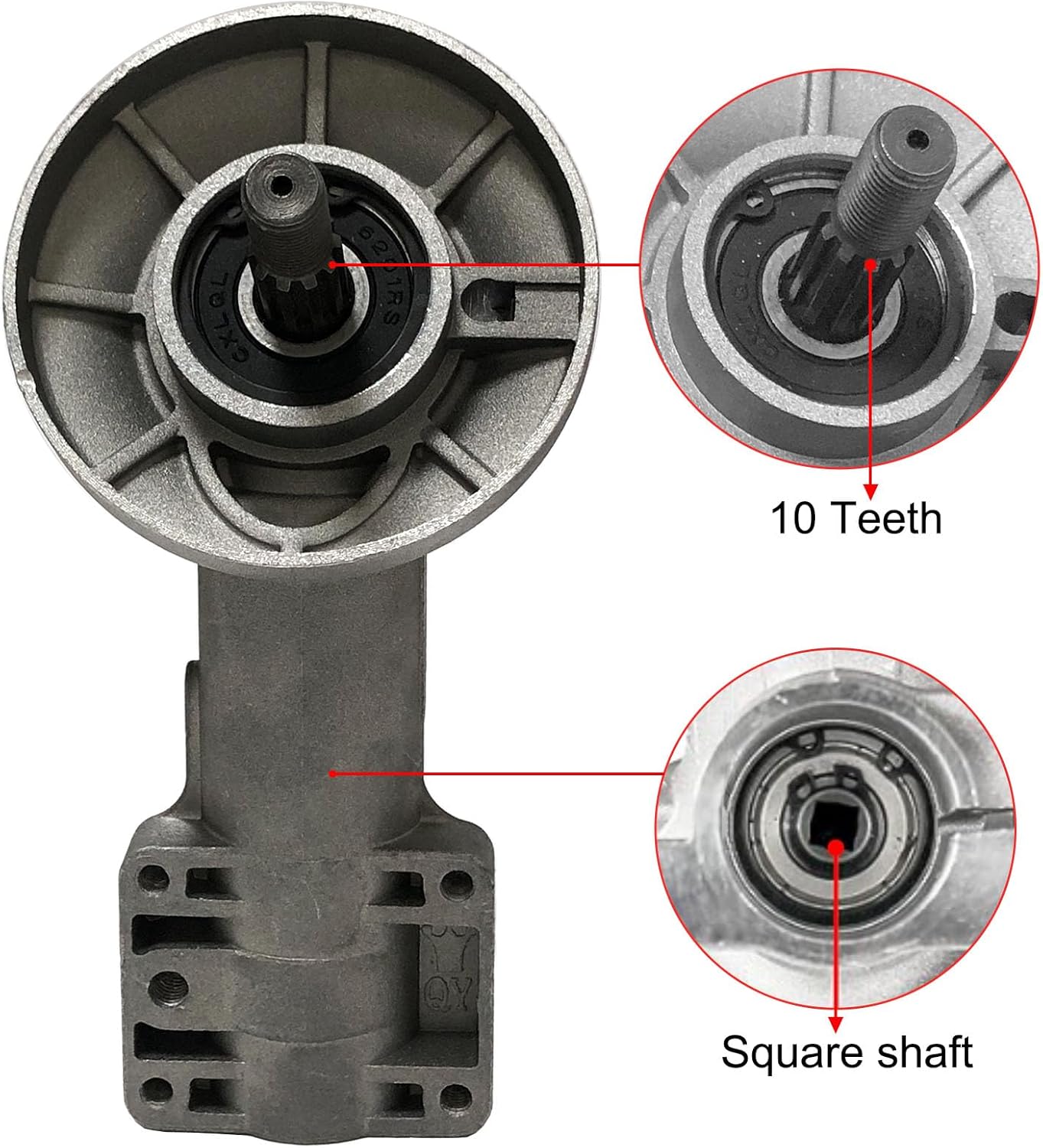Trimmer Gear Head Gearbox Head Replacement for Stihl FS56RCE FS91R FS70R FS94R FS111R FS131 FS91 FS131R Brushcutter Weed Eater Brush Cutter Part No. 4180 640 0114
