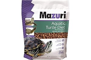 Mazuri Nutritionally Complete Water Turtle Food (Aquatic Formula)