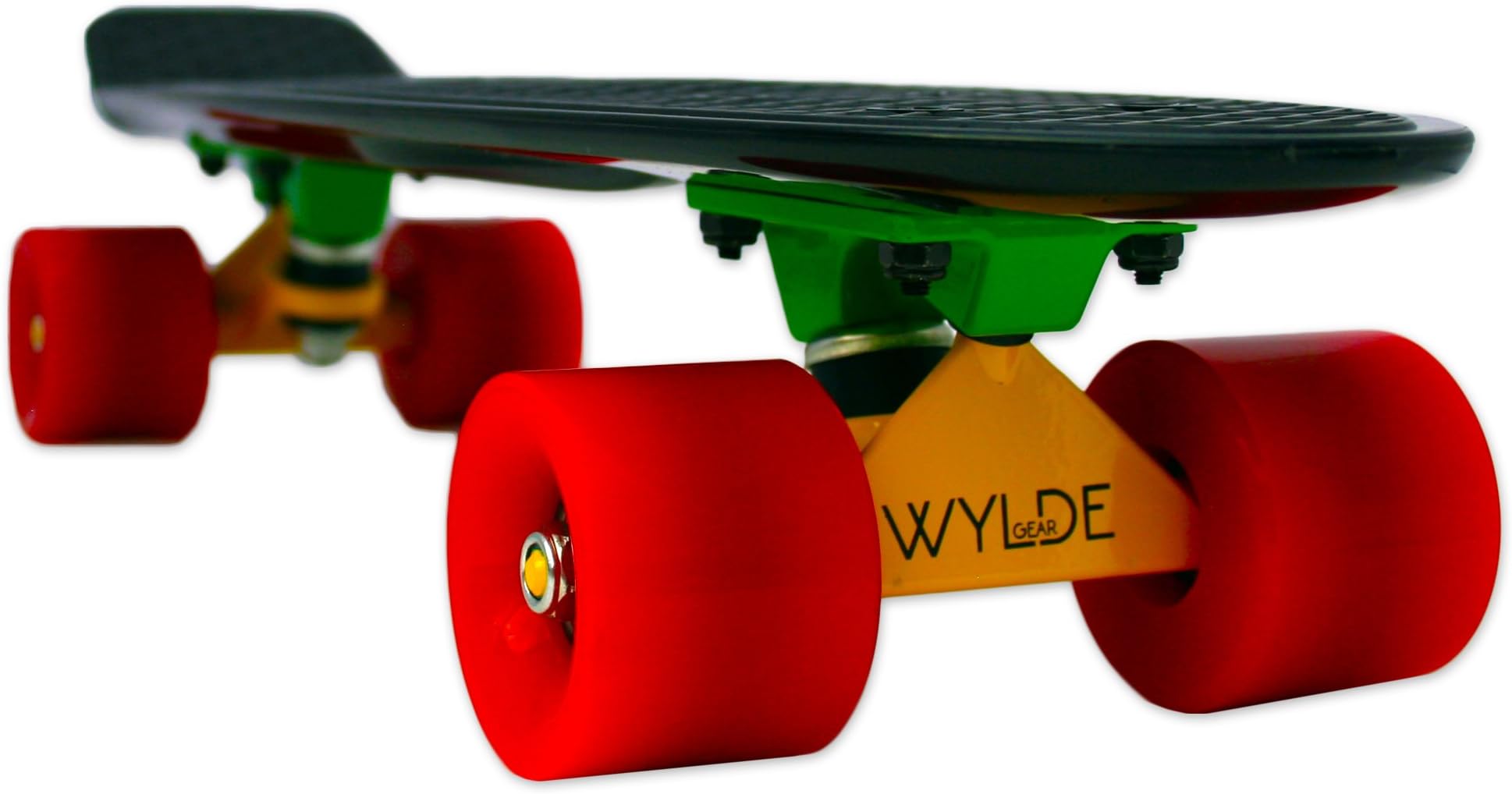 BLOWOUT PRICE! Retro Penny Style 22" Mini Cruiser Complete Skateboard with ABEC 9 Chrome Steel Bearings.