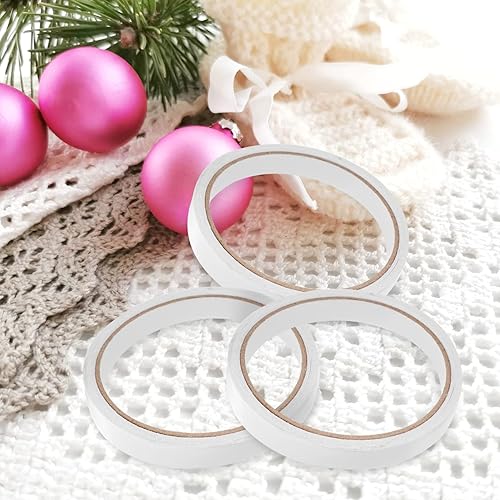 Miniatura 6 de EXCEART Kits de suministros de álbumes de recortes 6 rollos de cinta de doble cara 24.6 ftrollo Cinta de artesanía amplia aplicación