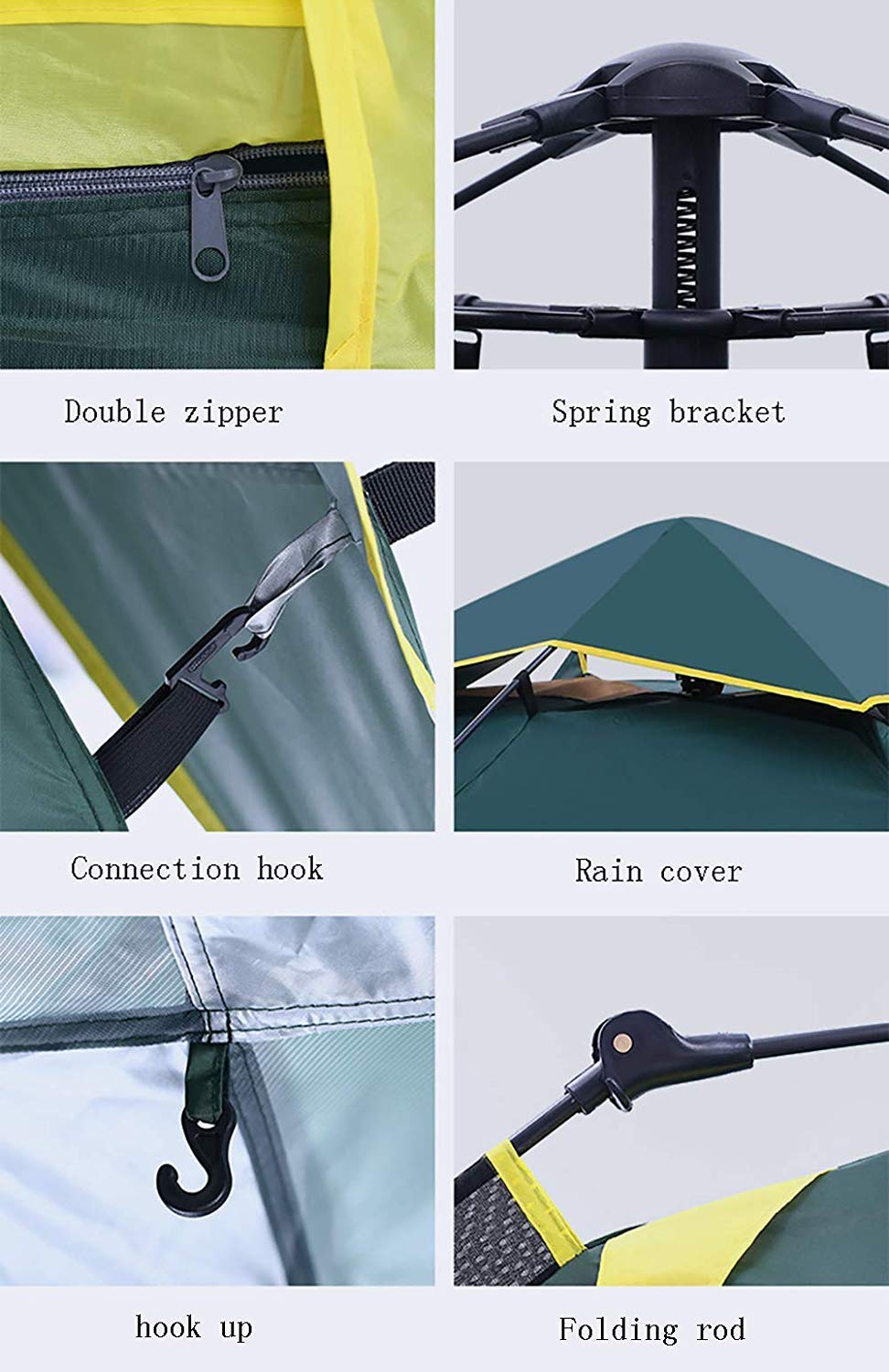 Amazon.co.jp: Zxyan テント 防風防水 キャンプテント ピクニックの