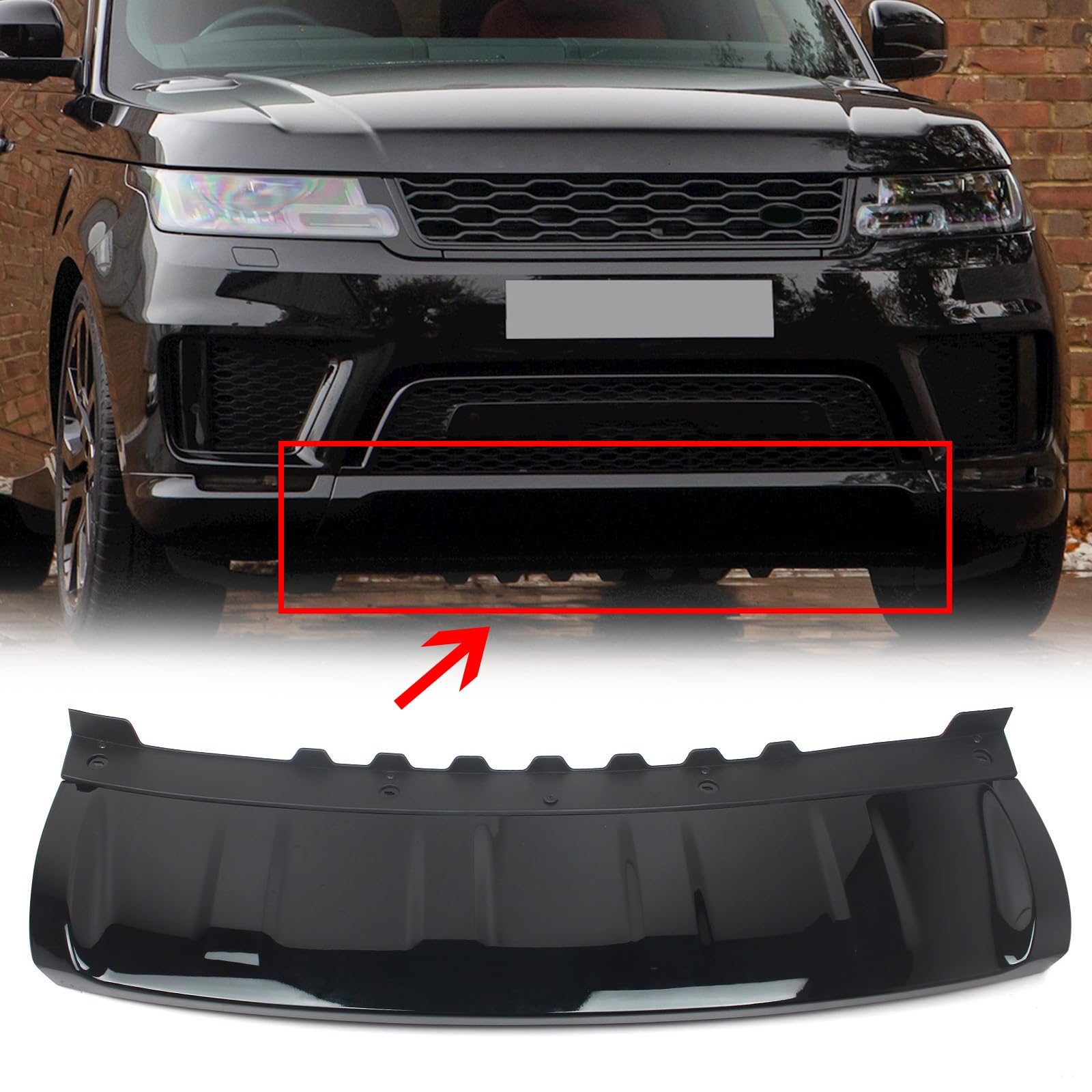Clips fixes de panneau de couverture de crochet d'oeil de remorquage de pare -chocs arrière automatique pour Land Rover LR3 LR4 Discovery 3 4 2005-2012 DPO 500011 Accessoires PCL  34