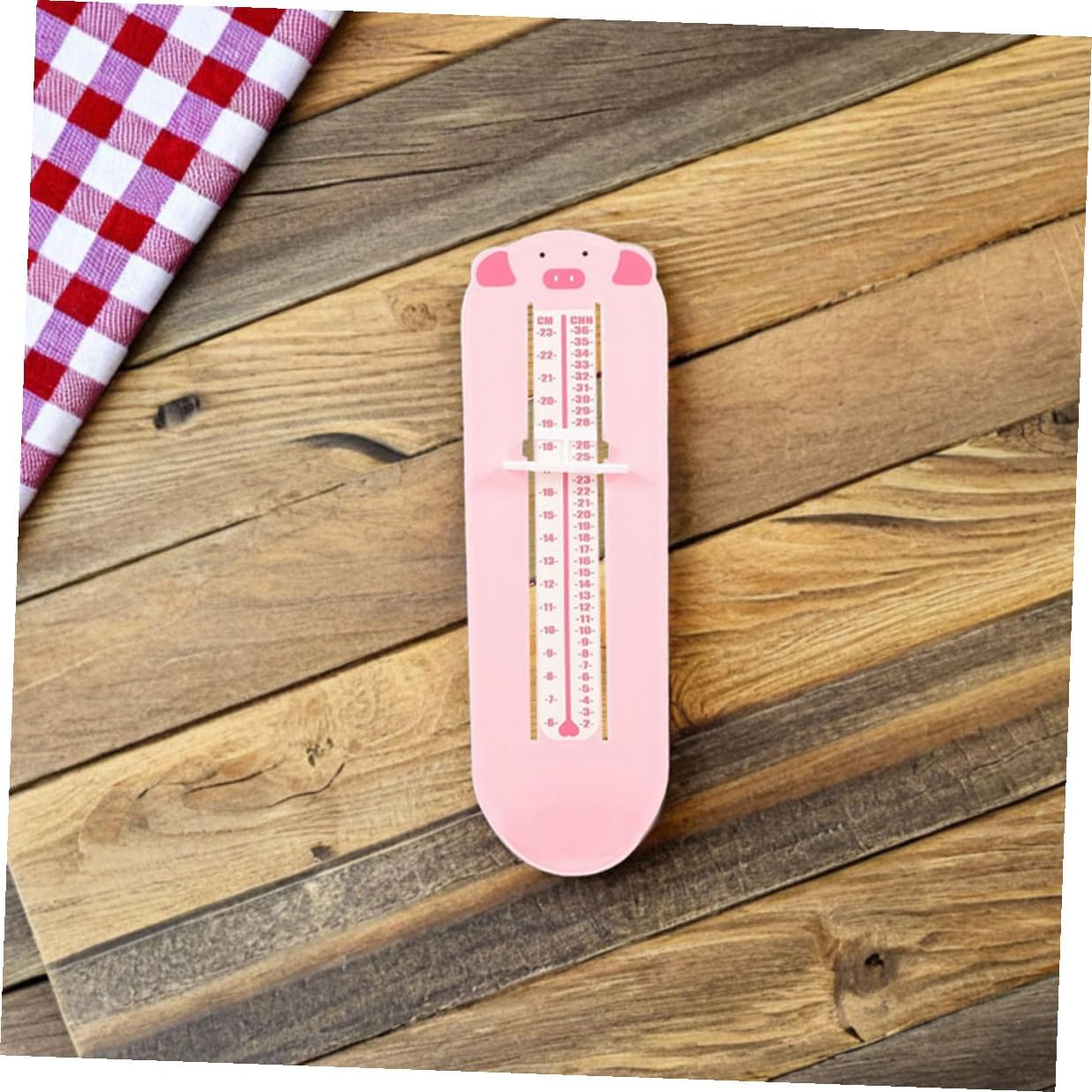 2pcs Foot Length Measure Gauge Plastic Shoe Size Measuring Device for 0-8 Years Foot Measuring Tool for Home Use