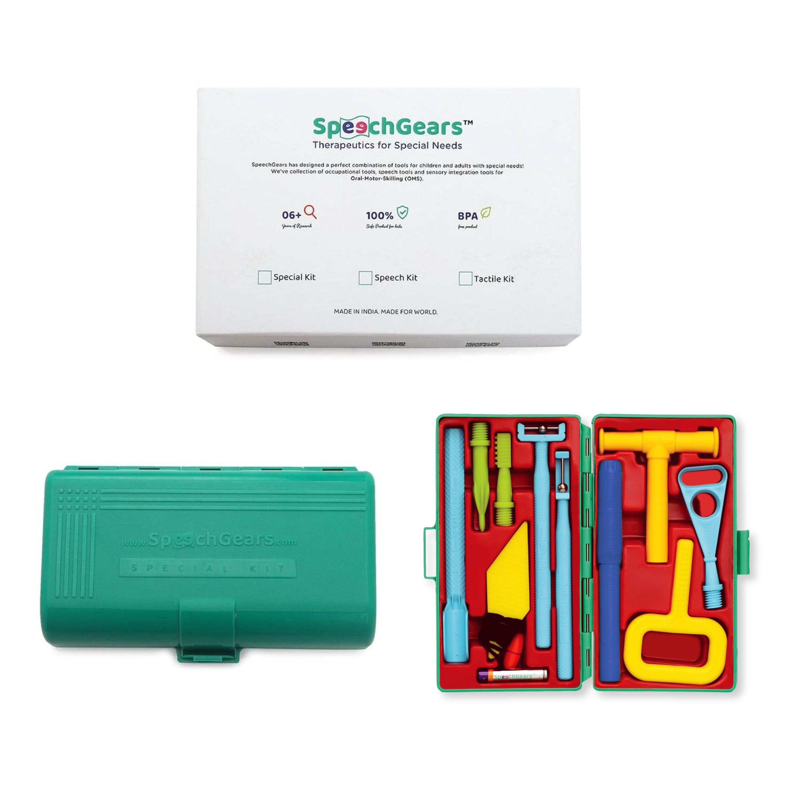 SPEECHGEARS Special Kit Therapy Tool Special Kit Therapy Tool Special Kit Therapy Tool (Soft Blue)-image-24