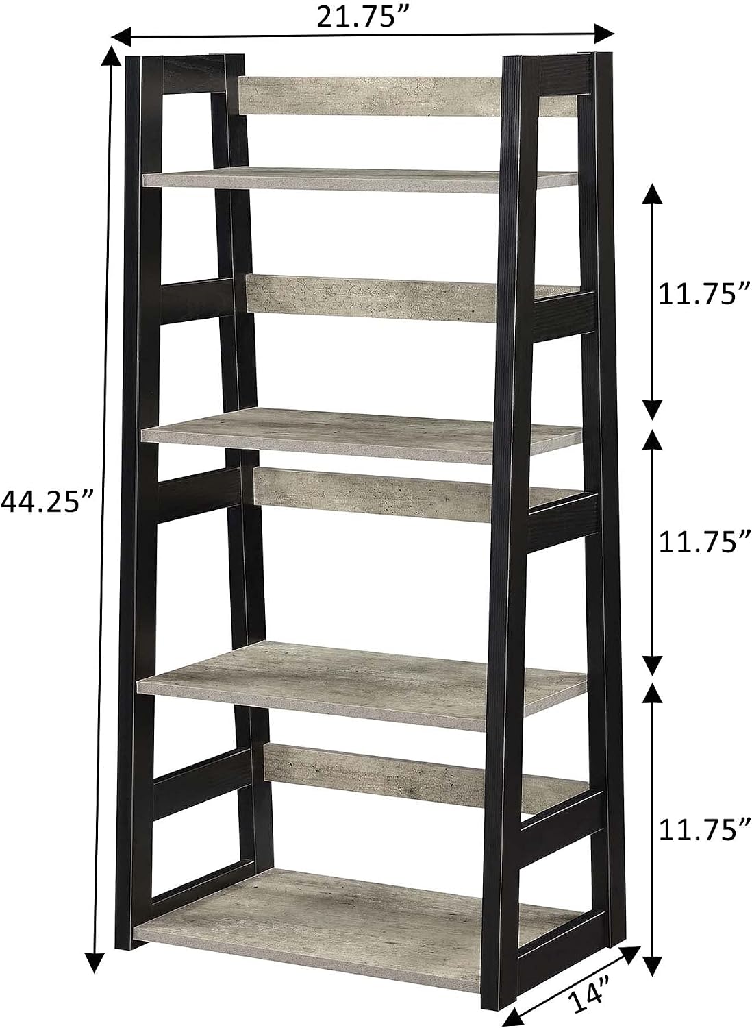 Convenience Concepts Designs2Go Trestle Bookcase