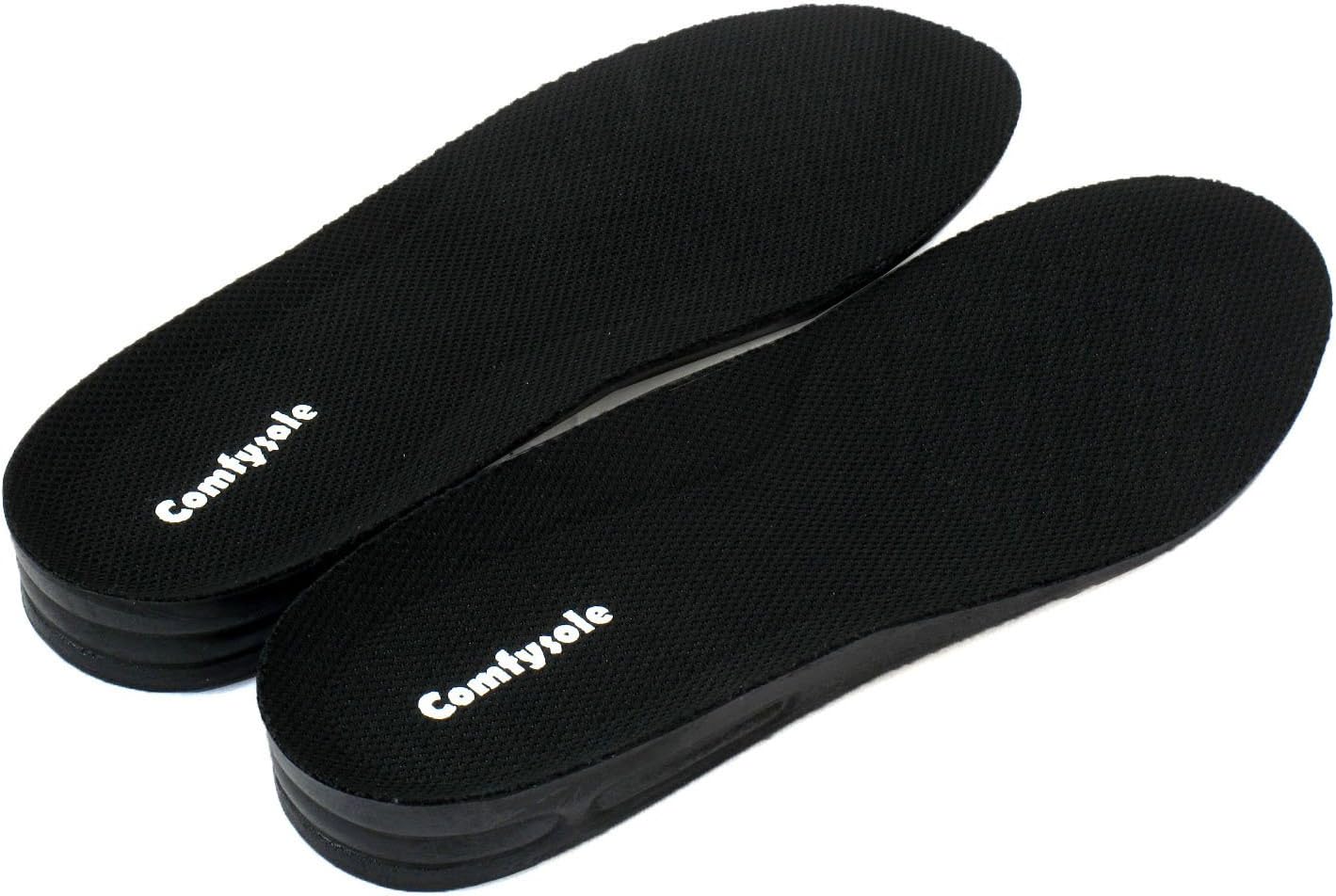 1 Inch Height Increase Elevator Insoles for Men and Women by Comfysole (Medium US Men's 7.5-10.5(250mm-280mm))