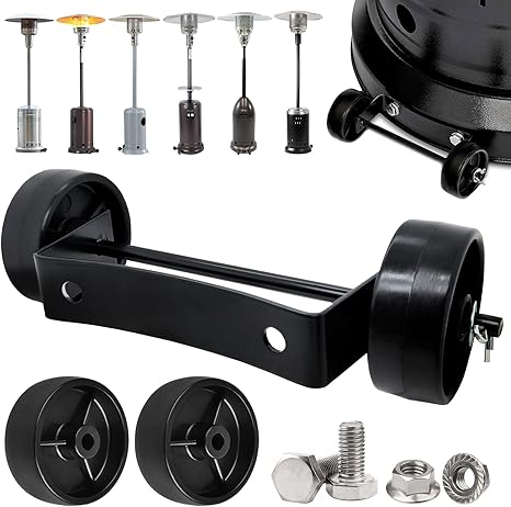 Review Universal Patio Heater Wheel Kit- Propane Gas Patio Heater Wheels Replacement Universal Movable Wheel Patio Heater Parts Outdoor Umbrella Gas Heater Wheel Kit Gas Liquefied Gas Patio Heater Pulley Review Universal Patio Heater Wheel Kit- Propane Gas Patio Heater Wheels Replacement Universal Movable Wheel Patio Heater Parts Outdoor Umbrella Gas Heater Wheel Kit Gas Liquefied Gas Patio Heater Pulley