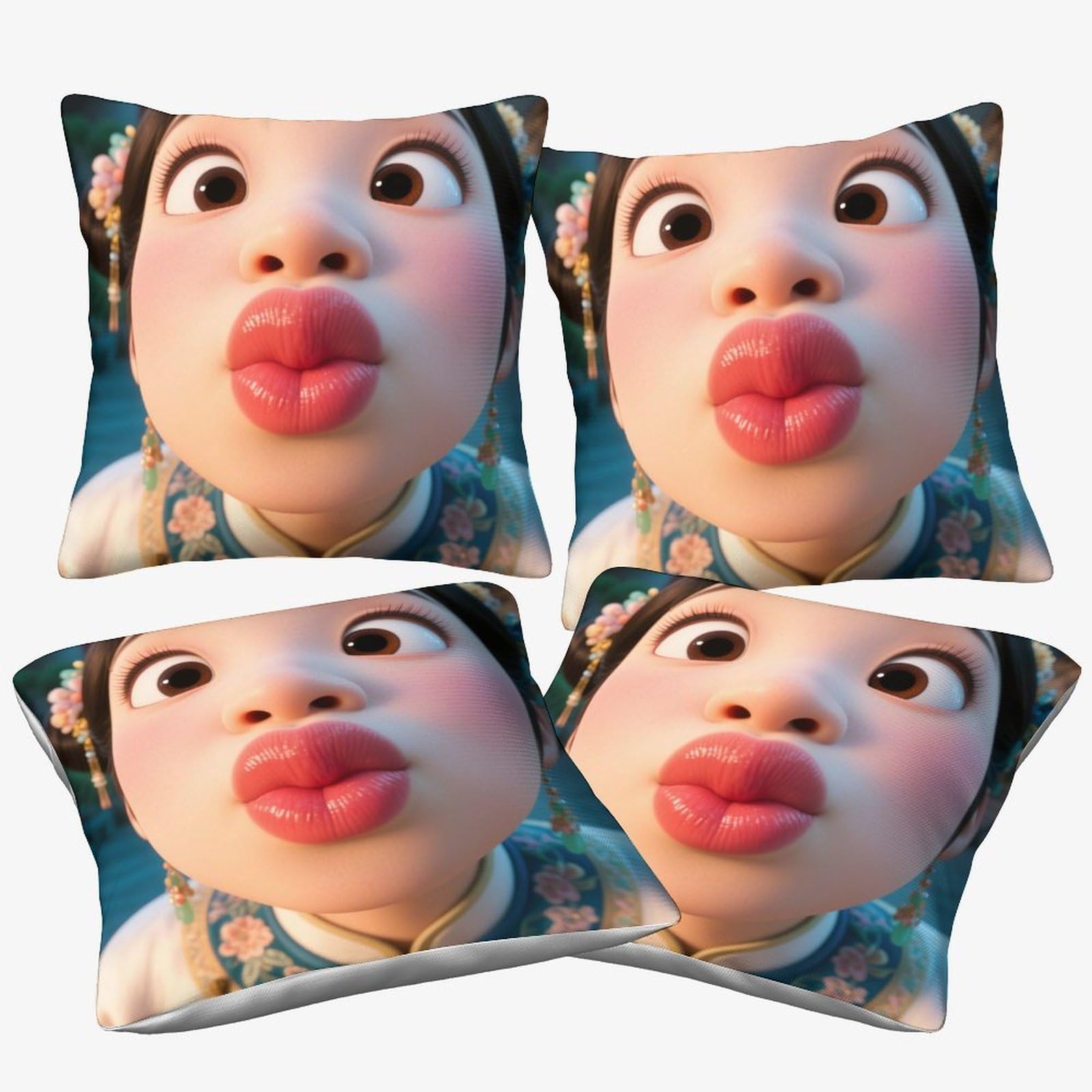 Housses de coussin lot de 4 pour une ambiance cocooning dans le salon