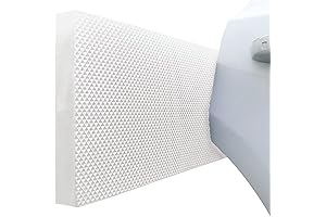 AMPULLA Garage Smith Garage Wall Protector Car Door Protectors, Designed in Germany (4-Pack White)