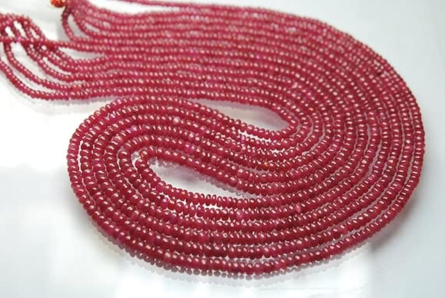 Perles spinelle rose pour fabrication de bijoux artisanaux en pierres naturelles