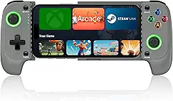 KICKDOT Wireless Phone Controller for iPhone/Android With Hall Joystick, Mobile Gaming Controller for iOS Support Xbox Cloud, Steam Link, GeForce Now, MFi Aple Arcade, Call of Duty, Roblox