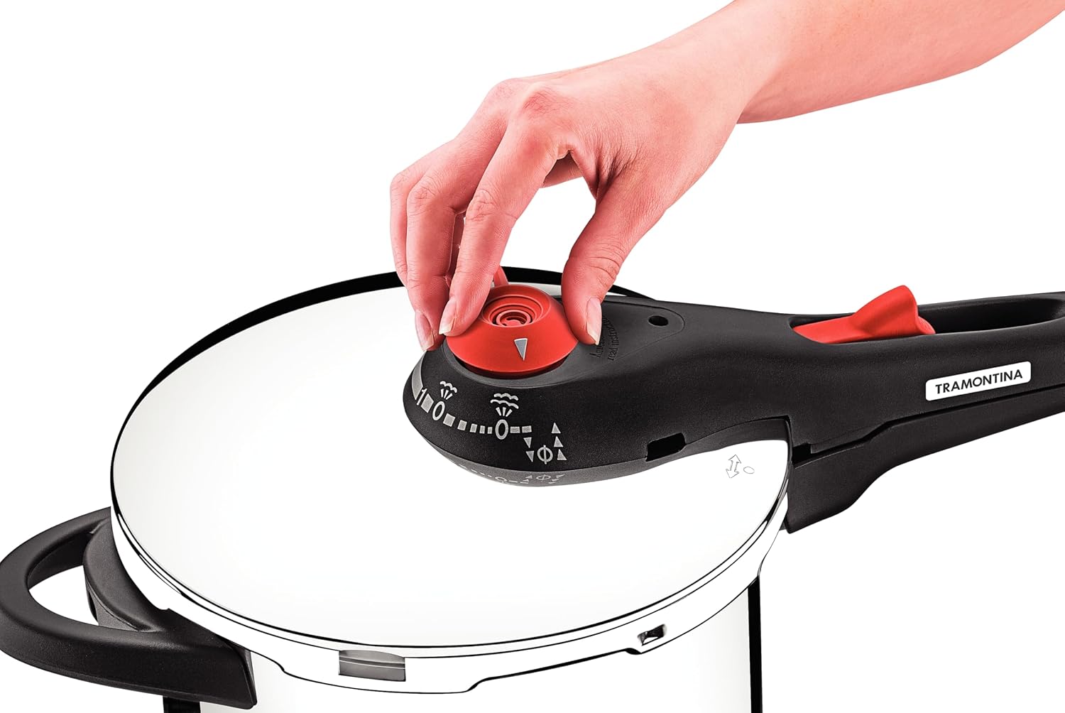 Panela de Pressão de Aço Inox Solar 6 L - Tramontina