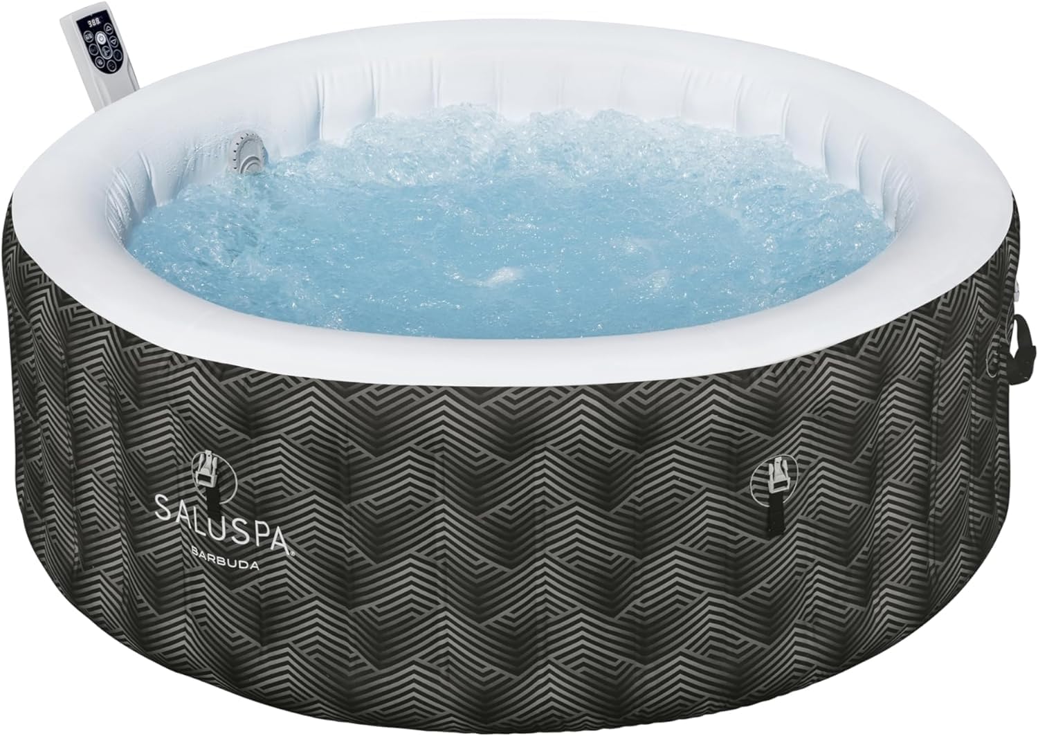 Bestway SaluSpa Barbuda UltraFit AirJet Inflatable Hot Tub Spa 2-4 Person