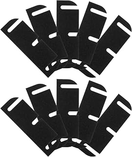 10Pcs Door Shims Hinge Door Hinge Spacer Adjustable PVC for Doors Gap Filling and Alignment Filling Gaps in Interior Adjusting The Spacing to Align Them, 3.50×1.14 inches