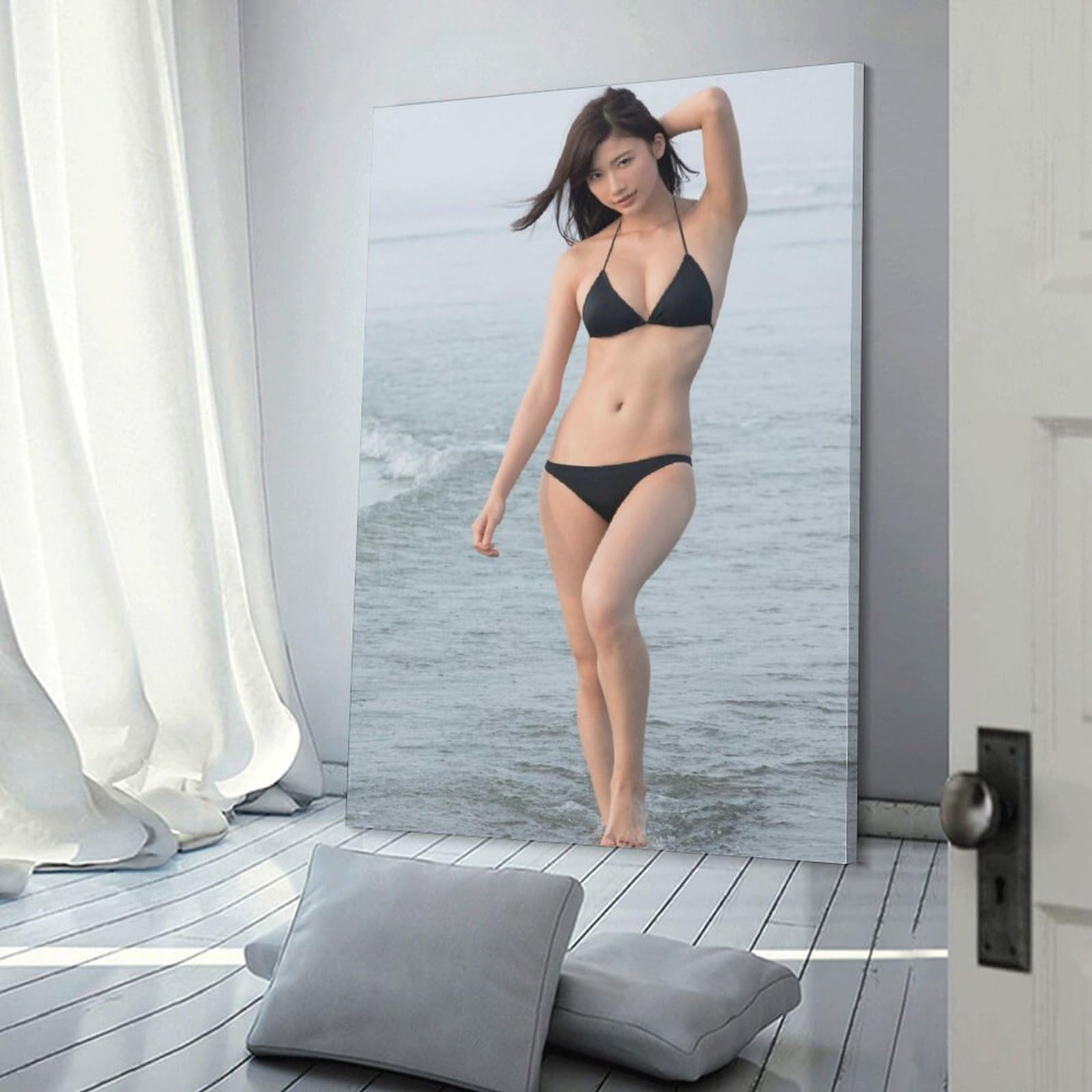 Amazon.co.jp: 小倉優香 美少女水着ポスター (18) キャンバス ポスター