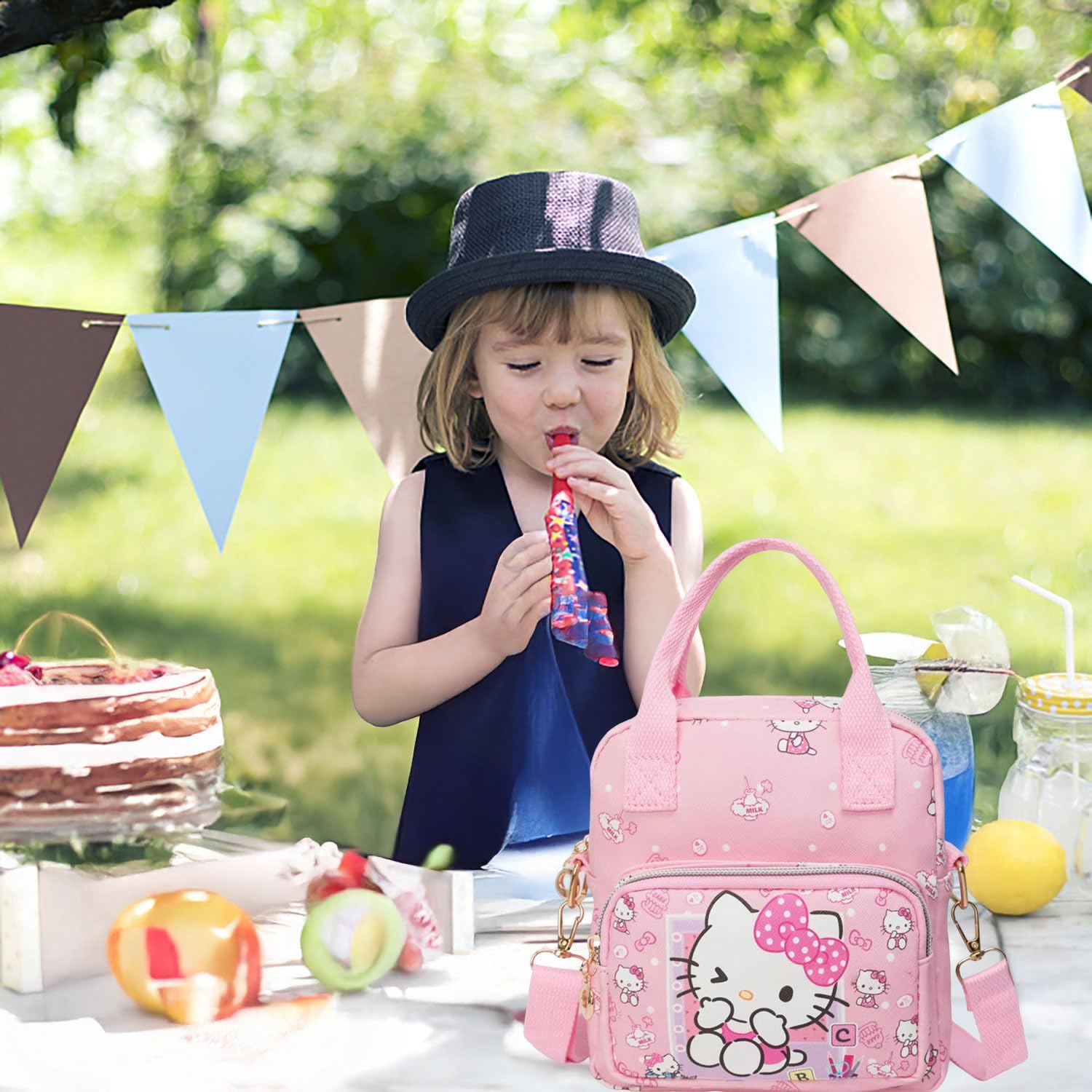 Cute Cartoon Tote Bag, Crossbody Bags for Girls, Adjustable Strap Sling Backpack, Best Gifts for Her - Image 5