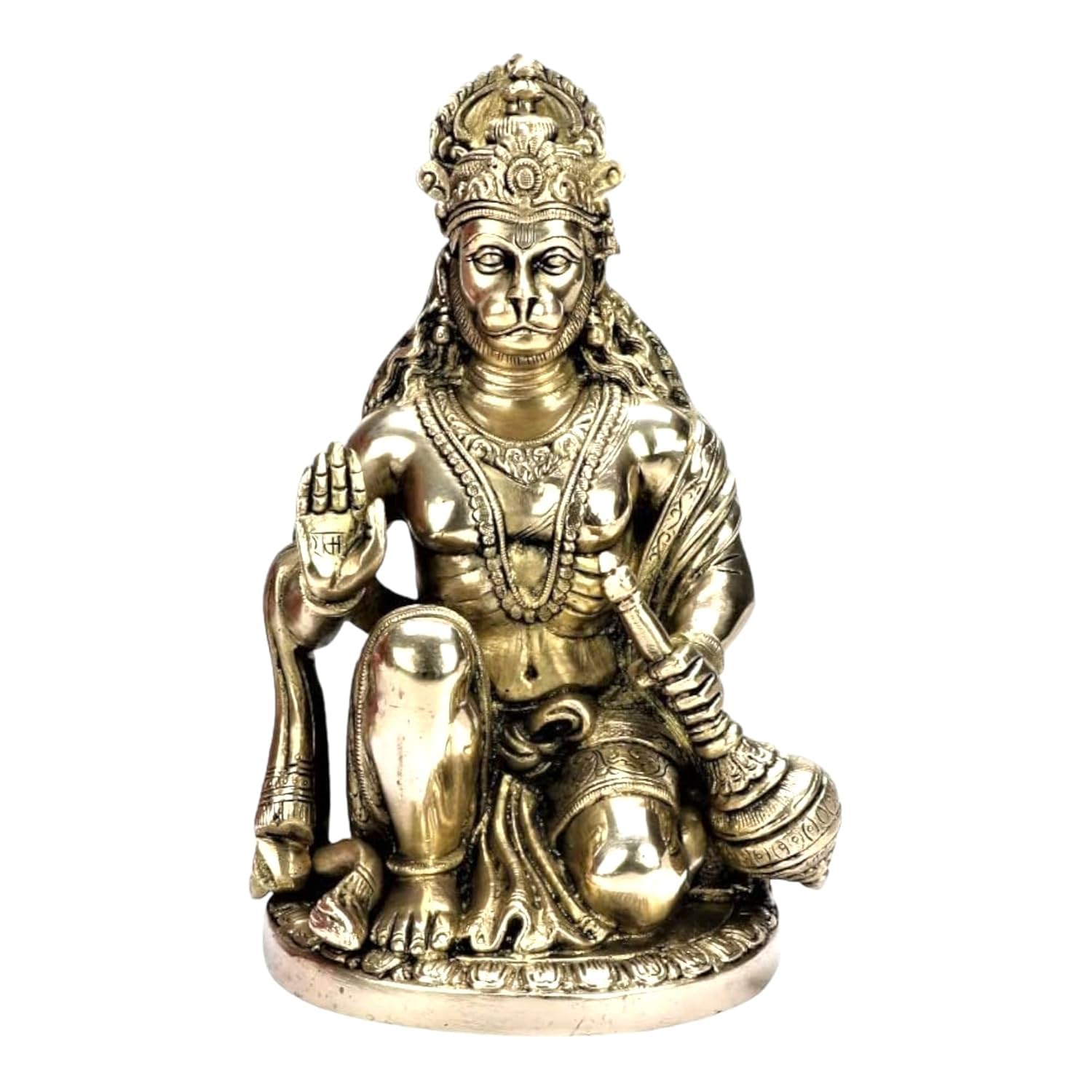Ashtadhatu-Brass Shri Hanuman ji Idol (3 Inch Height)