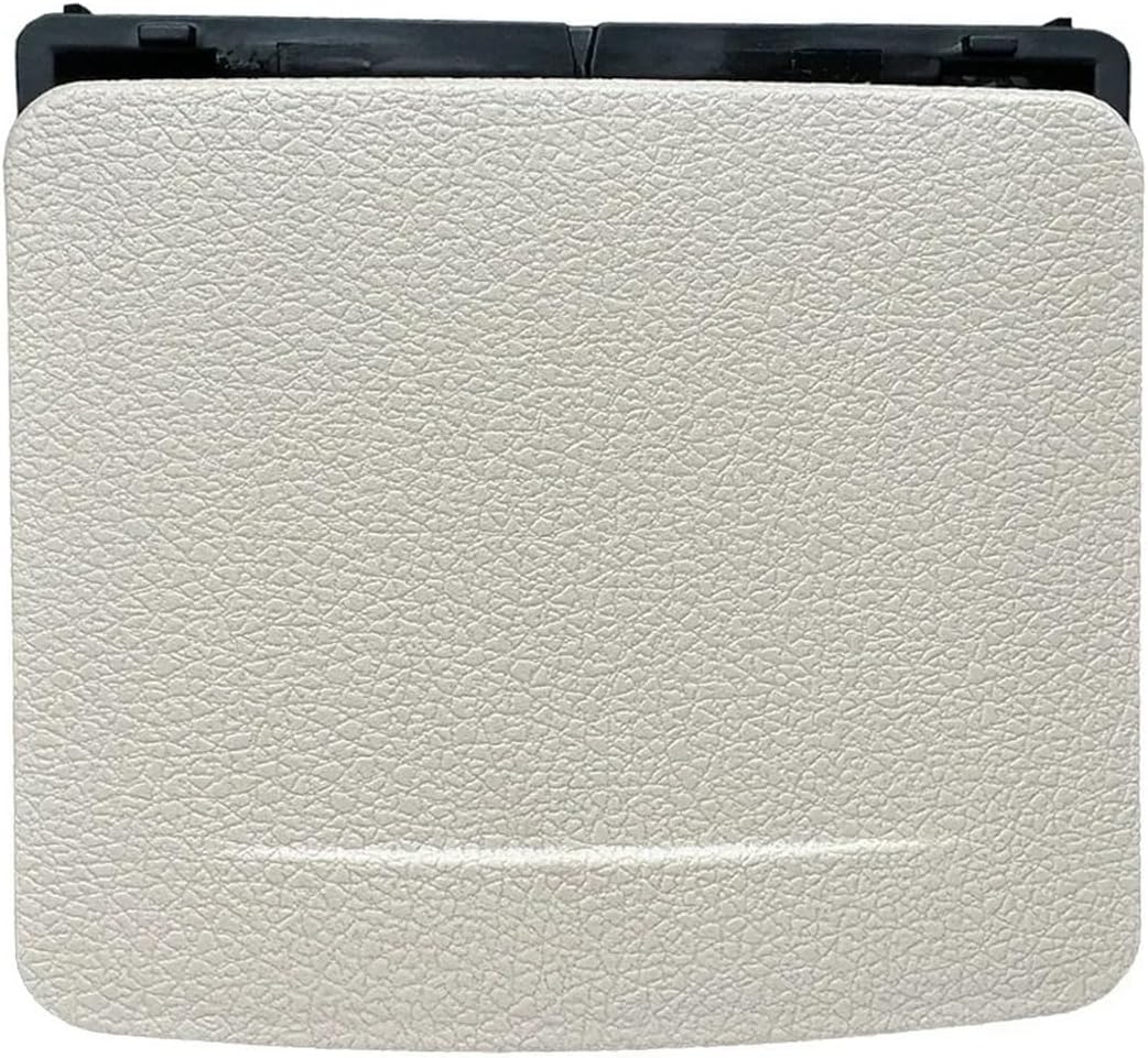 Car Cup Holder Insert For VW For Golf 5 6 For GTI MK6 For Jetta MK5 Seat Central Armrest Rear Fold Cup Holder 1K0862532F Beverage Mount Stand(Light Beige)