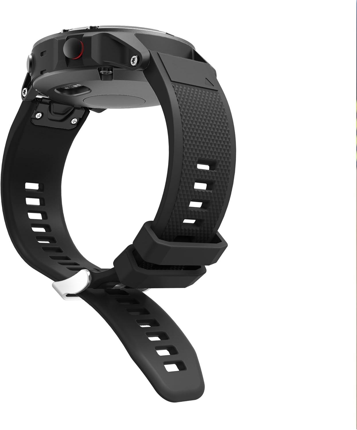 Buy TOPsic Fenix 5 Straps, Quick Fit 22mm Soft Silicone Sport