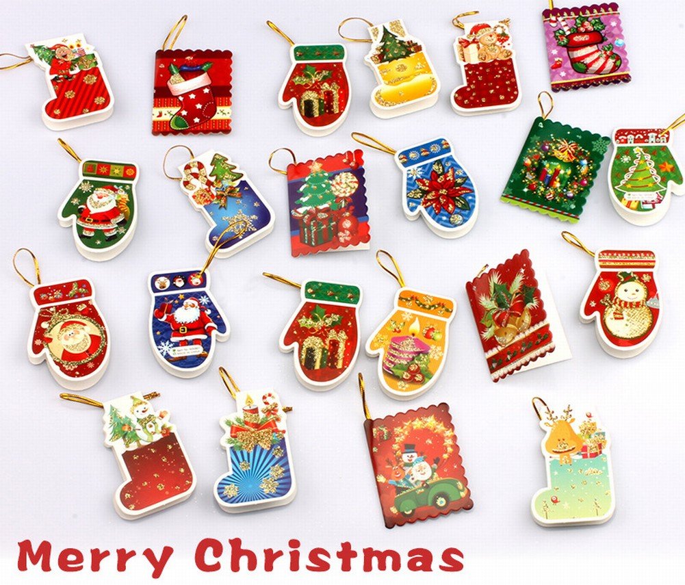 Immagini Di Natale Piccole.Decorazioni Natalizie Decorazioni Natalizie Albero Di Natale Cartelli Di Auguri Di Natale Cartoline Di Natale Piccole Forniture Di Natale Un Pacco Di 100 Consegna Casuale Di Stile 100 5 3cm Amazon It Casa E