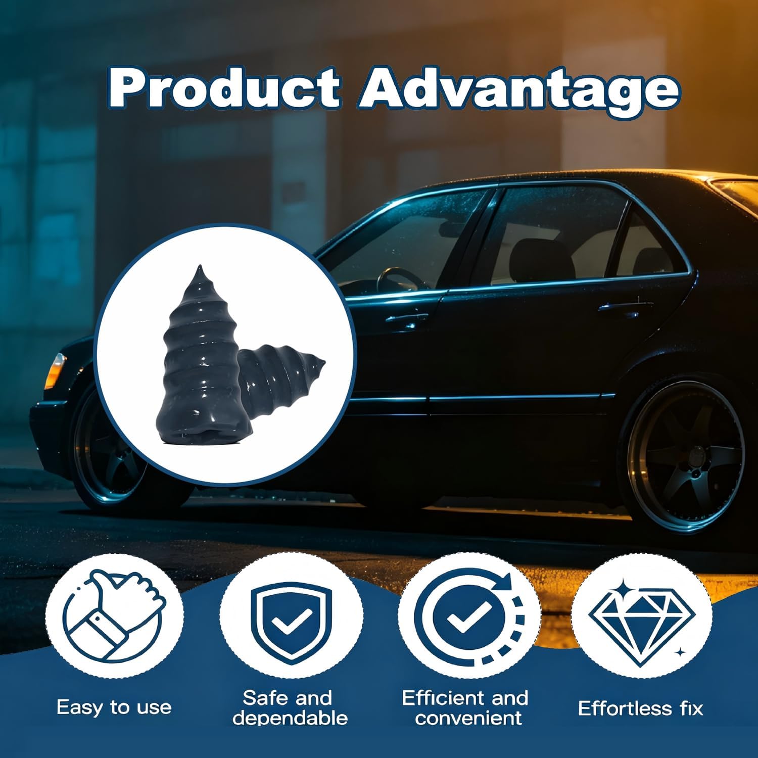 Tire Repair Rubber Nails Tire Repair Stopper Vacuum Tire Repair Kit