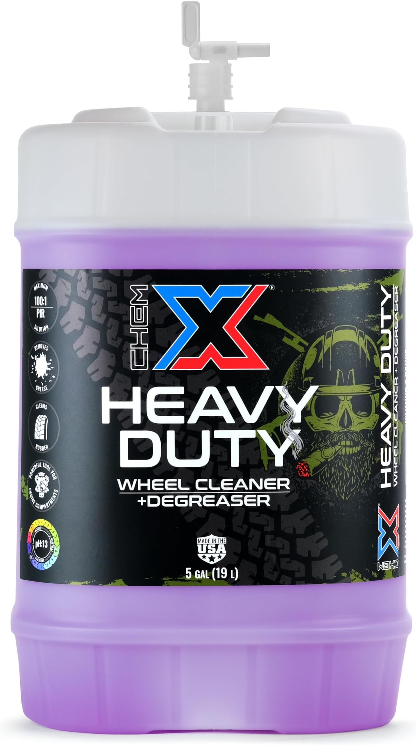 Chem-X Heavy Duty: Wheel Cleaner + Degreaser (5 Gallon Pail)