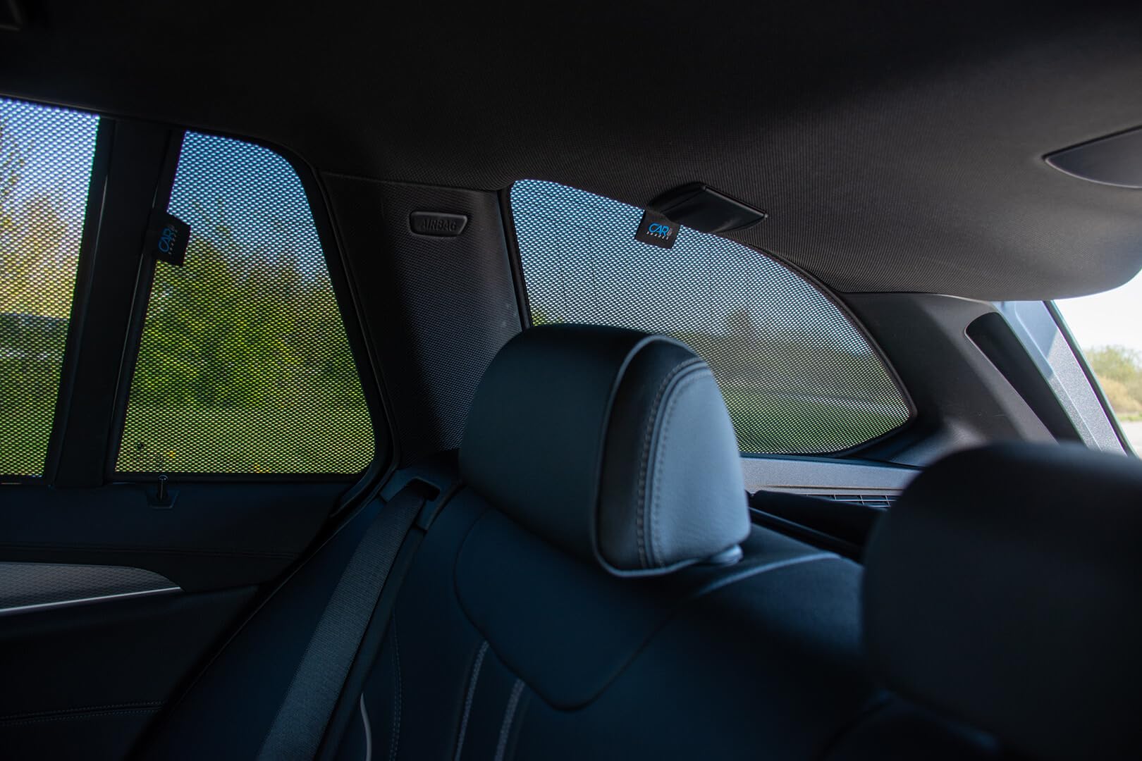 CAR SHADES Juego Compatible con BMW Serie 5 G31 Touring 2017-2023 (8-Partes) cortinillas Parasol a Medida