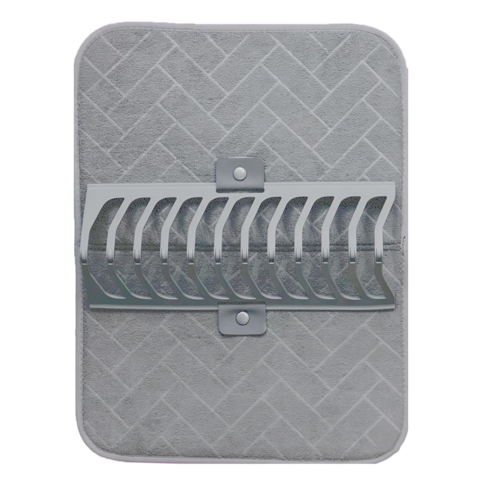 Msioytog Foldable Drying Rack with Efficient Drainage Holes Space Saving Design Draining Mat