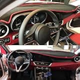 Car Dashboard Cover Instrument Panel Dash Mat Dashmat Protective Pad Accessories，for Alfa Romeo Giulia
