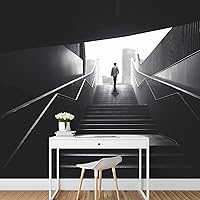 Vista 33 de wall26 - Papel mural autoadhesivo para pared (tamaño grande), diseño de impresión del futuro