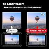 Insta360 Ace Pro 2 Dual Battery Bundle - 8K Waterproof Action Camera Co-Designed with Leica, 1/1.3" Sensor, Dual AI Chip, Low Light Quality, Advanced Audio, Flip Screen, AI Edition, Motorcycle - 9