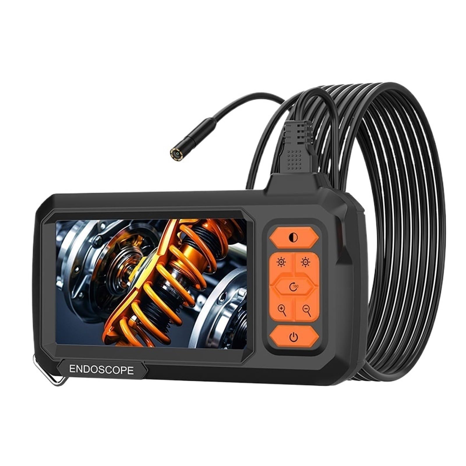YNIYUJKL Camera, High-Definition Camera Industrial Endoscope 4.3-Inch Screen Pipeline Car Maintenance Carbon Deposit Detector,For Wall Automotive Engine