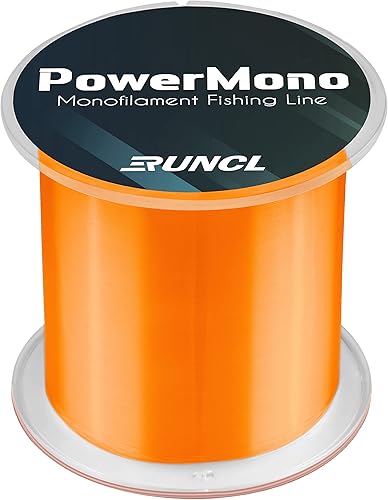 Miniatura 10 de Runcl PowerMono - Línea de pesca monofilamento de 300/500/1000 yardas, máxima resistencia, amortiguación de sacudidas, suspensión en agua, nudos