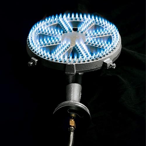 Miniatura 5 de Bayou Classic KAB6 Bayou - Cocina de banjo - Quemador de propano para cocinar al aire libre, estufa al aire libre, caldera de cangrejos, quemador de