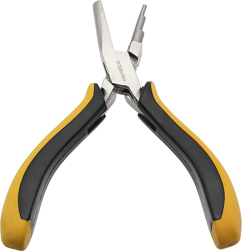 Miniatura 4 de Alicates de bucle de alambre de 3 pasos de punta cóncava y redonda Nuevo