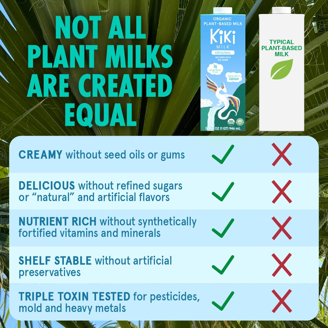 Amazon.com: Kiki Milk Plant Based Milk - Organic Original Kiki