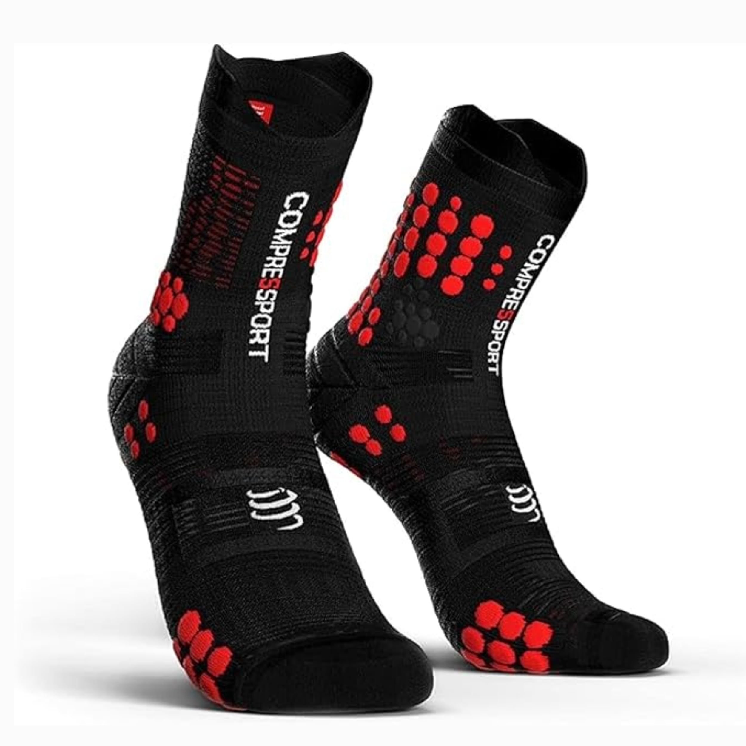 COMPRESSPORT Trail Socks - Pro Racing Socks V3.0 - Shock Absorption - Running - Foot Stability - Protection And Breathability - All-Terrain
