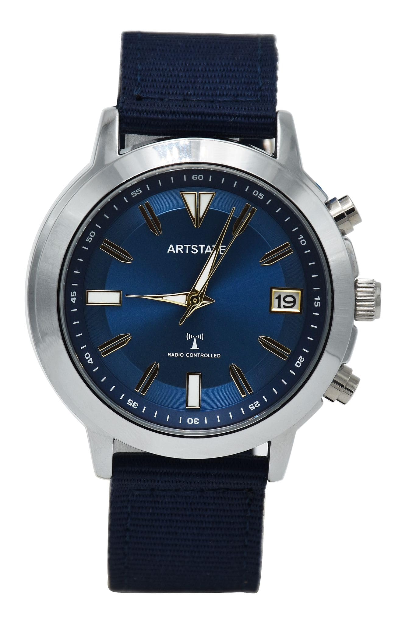 [ Artstate AS3207B］ メンズ 腕時計 電波 ビジネス 人気 ファッション ブランド 防水 ギフト 電波時計 長いバッテリー寿命