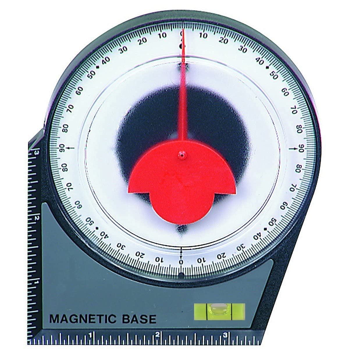 AASONS Slope Inclinometer Angle Finder Slope Protractor Tilt Level Meter Clinometer Gauge