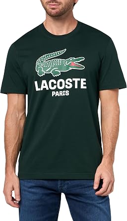 Lacoste Mens Cotton Logo Tee