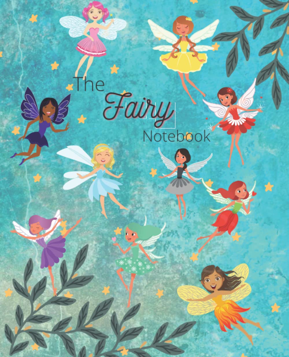 Fairy Notebook: Cute 120 Page Lined Fairy Notebook, 7.5 X 9.25 inch